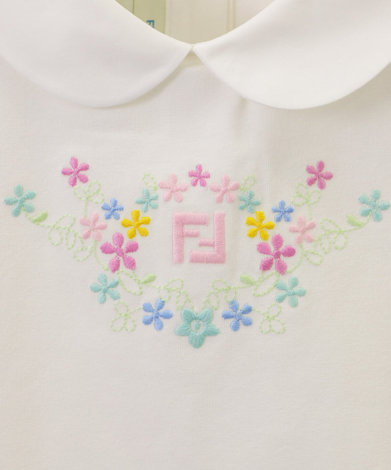 FENDI BABY FFフラワー刺繍カットソー3