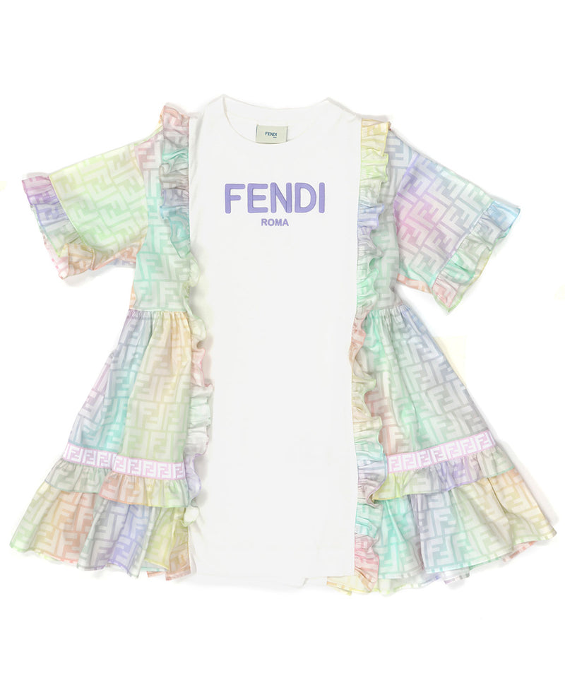 FENDI レインボーズッカ柄ワンピース 1