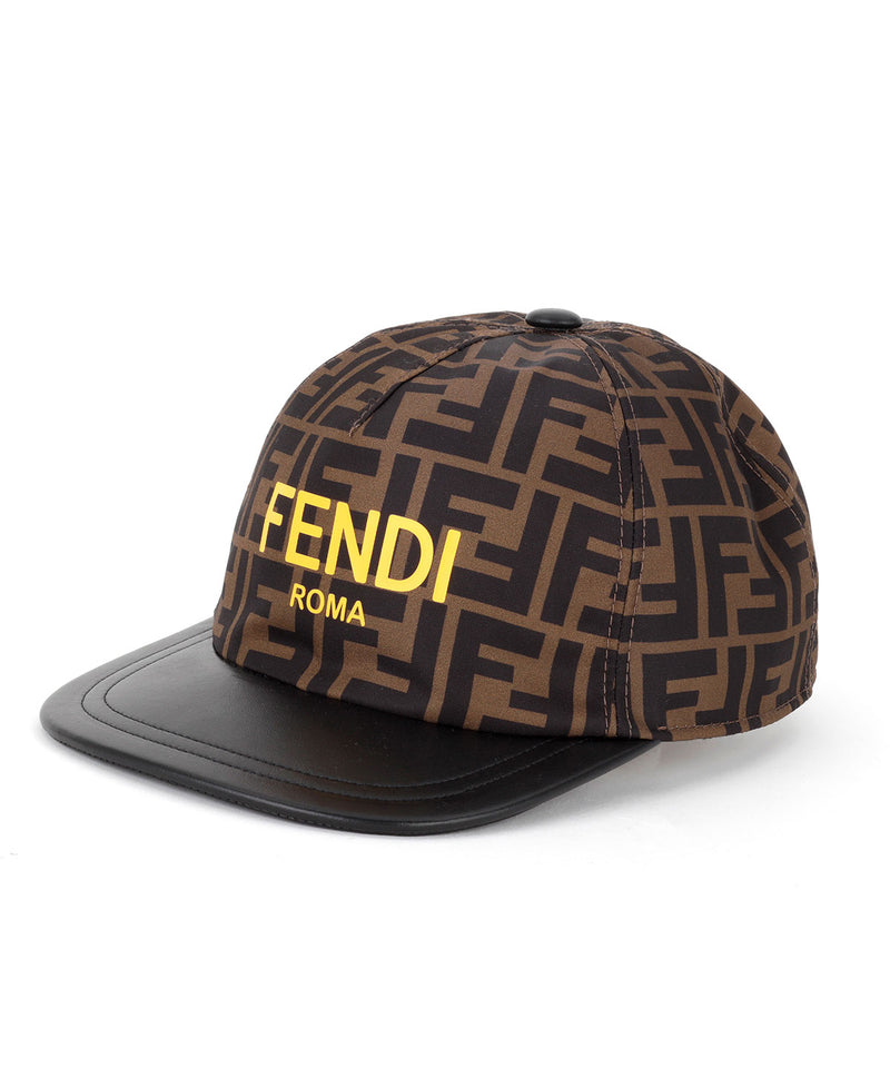 FENDI ズッカ柄キャップ１