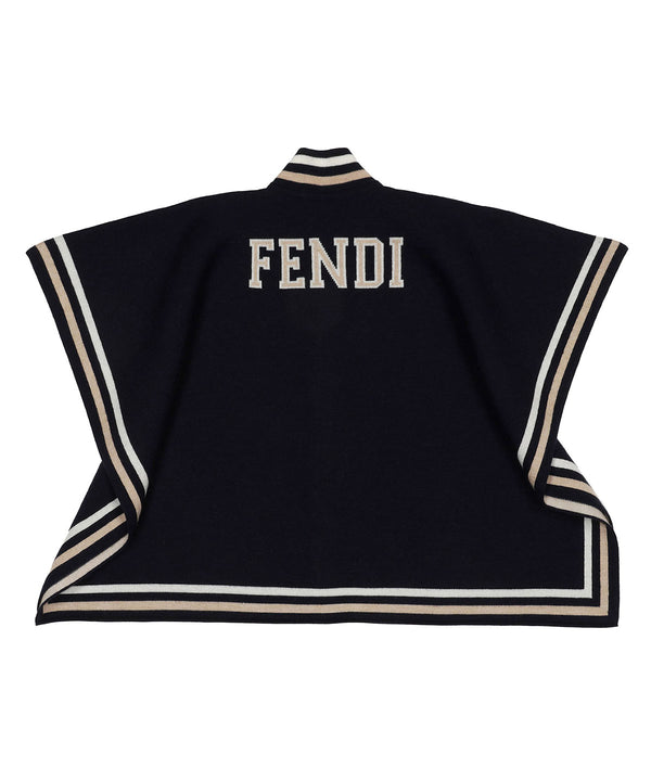 FENDI FFウールポンチョ