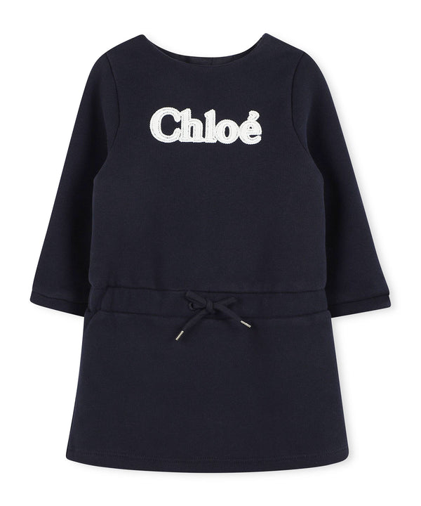 CHLOE BABY&KIDS ロゴスウェットワンピース