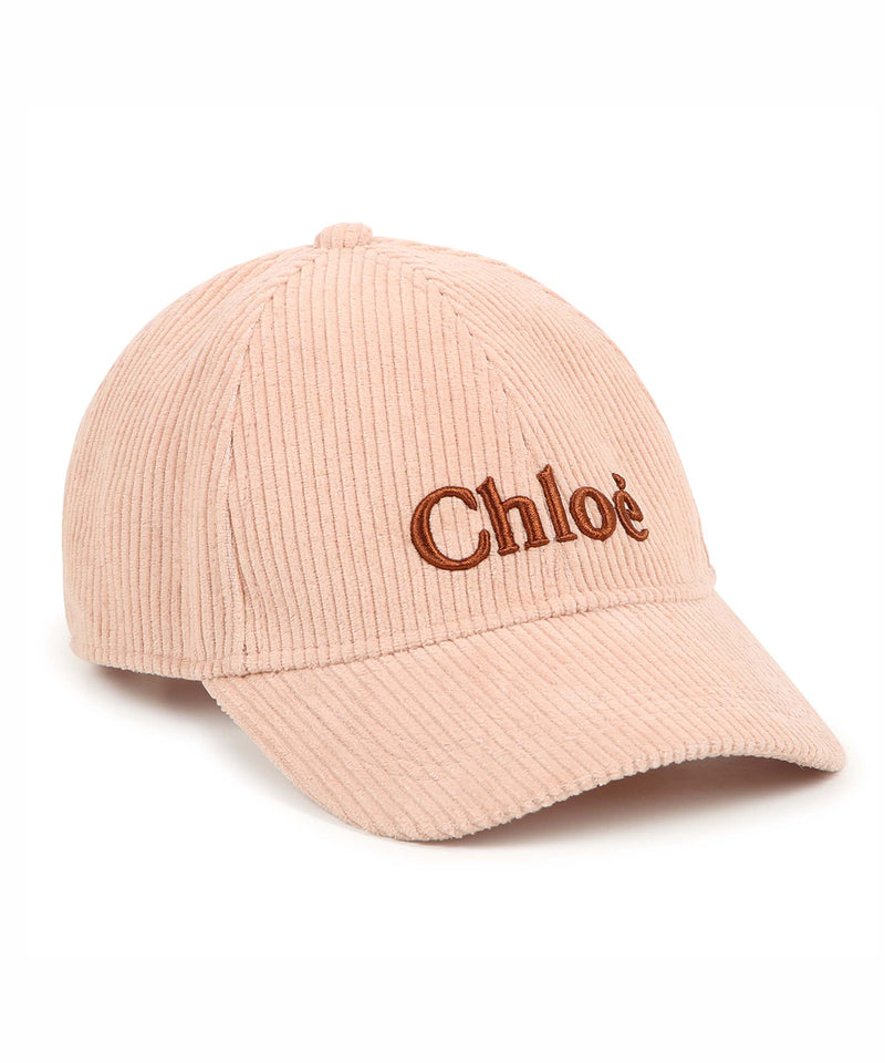 CHLOE コーデュロイロゴキャップ