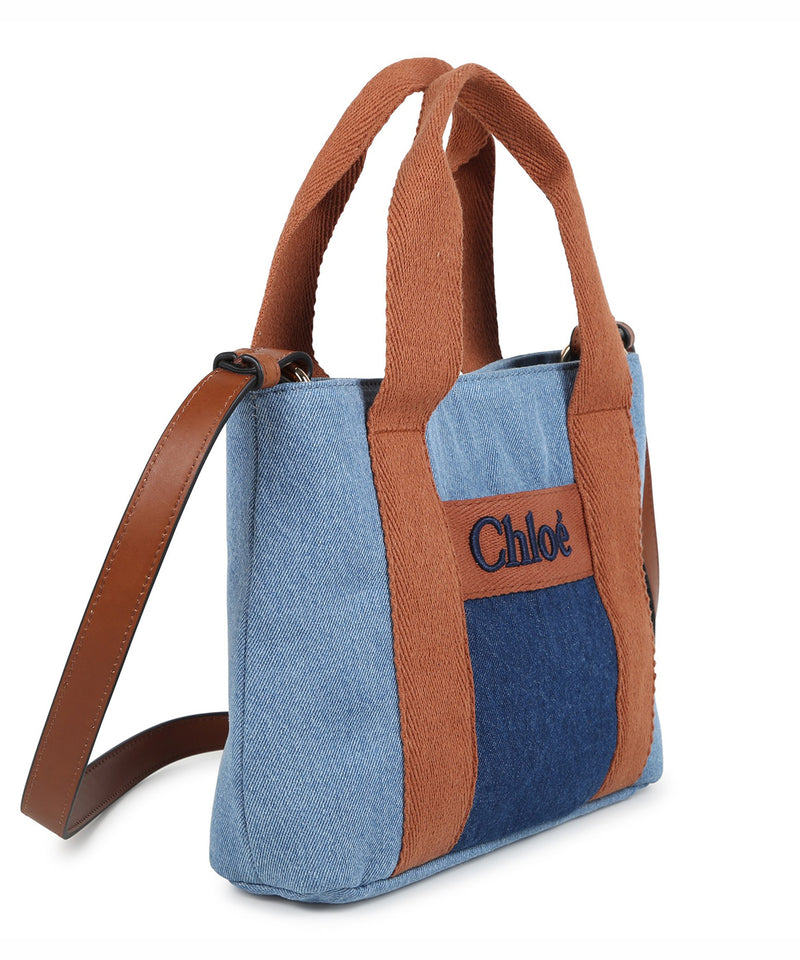 CHLOE デニムショルダーバック