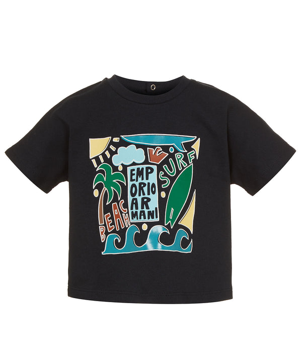 EMPORIO ARMANI BABY サーフプリントカットソー1