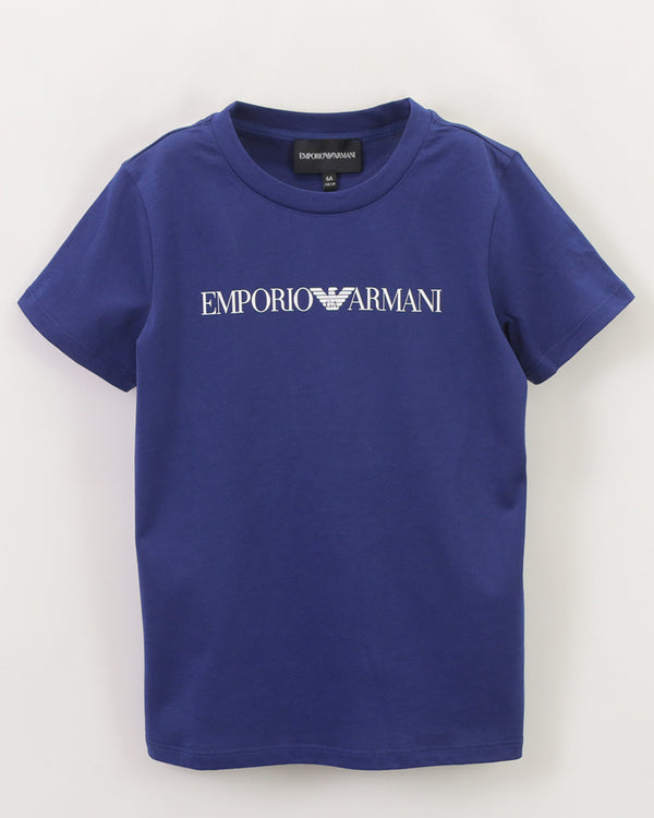 EMPORIO ARMANI ピマコットンロゴカットソー1