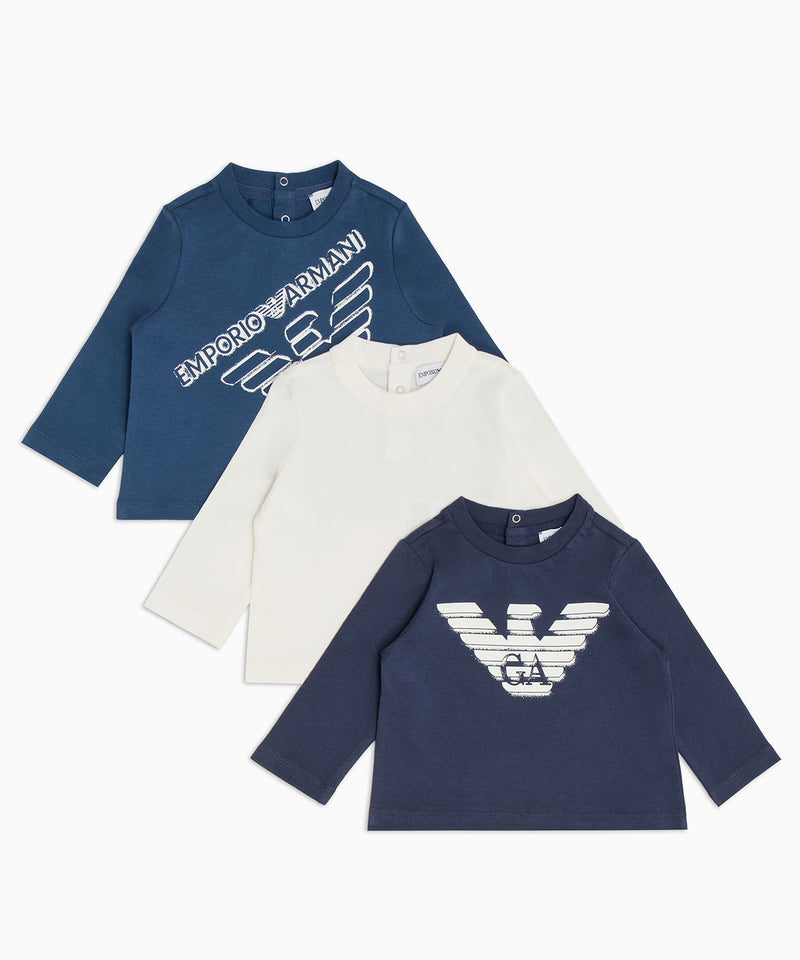 EMPORIO ARMANI BABY イーグルプリントASVカットソー3枚セット ★