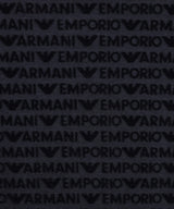 EMPORIO ARMANI オールオーバーフロックロゴリヨセル混紡ASVポロシャツ