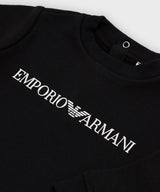 EMPORIO ARMANI BABY モダール混ロゴスウェット3