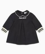 EMPORIO ARMANI BABY ロゴ刺繍ジャージーワンピース