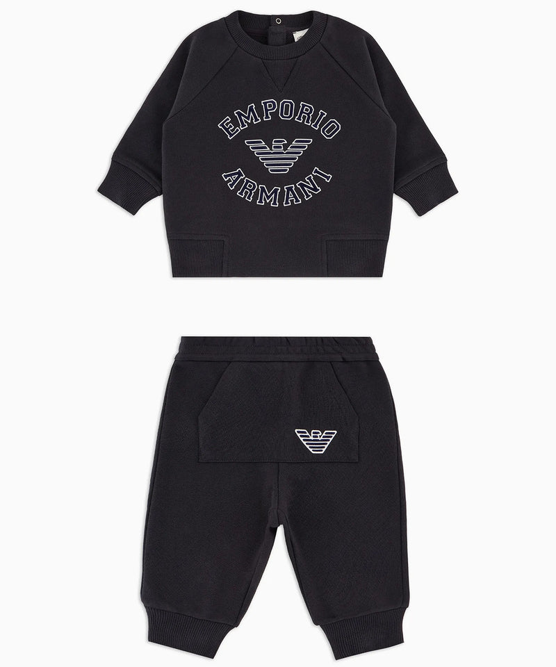 EMPORIO ARMANI BABY オーバーサイズロゴジャージートラックスーツ