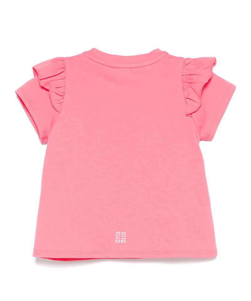 GIVENCHY BABY&KIDS ロゴラッフルスリーブカットソー