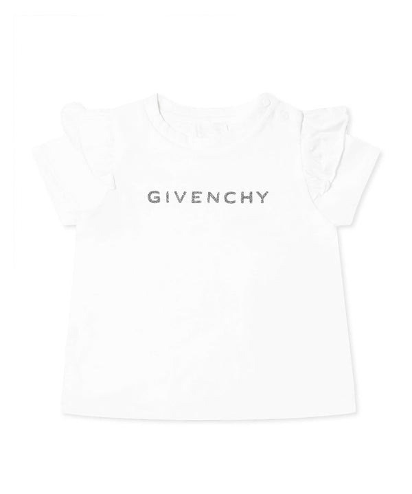GIVENCHY BABY&KIDS ロゴラッフルスリーブカットソー