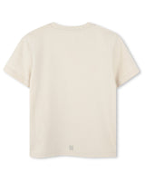 GIVENCHY logo embroidered top
