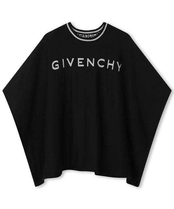 GIVENCHY リバーシブルニットケープ