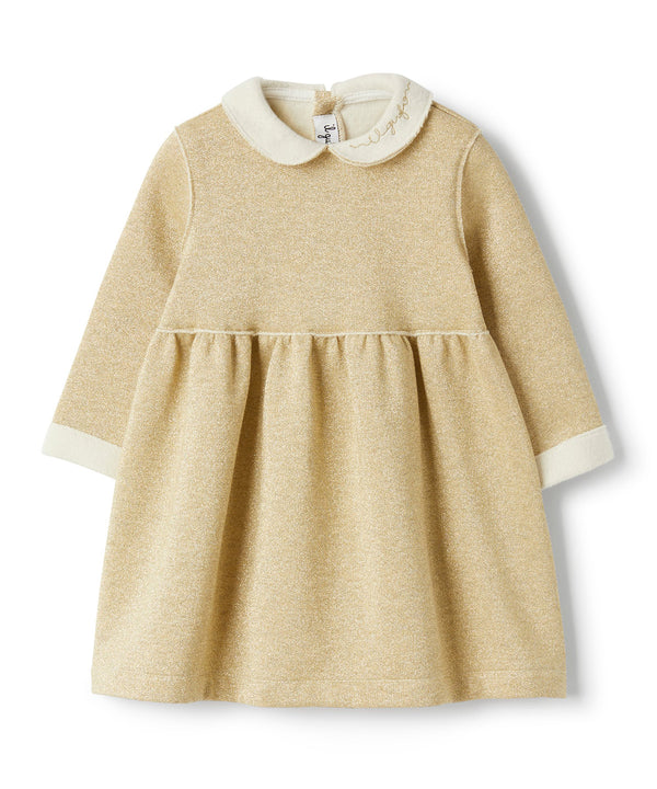 IL GUFO BABY&KIDS コットン混紡フレアワンピース