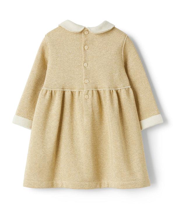 IL GUFO BABY&KIDS コットン混紡フレアワンピース